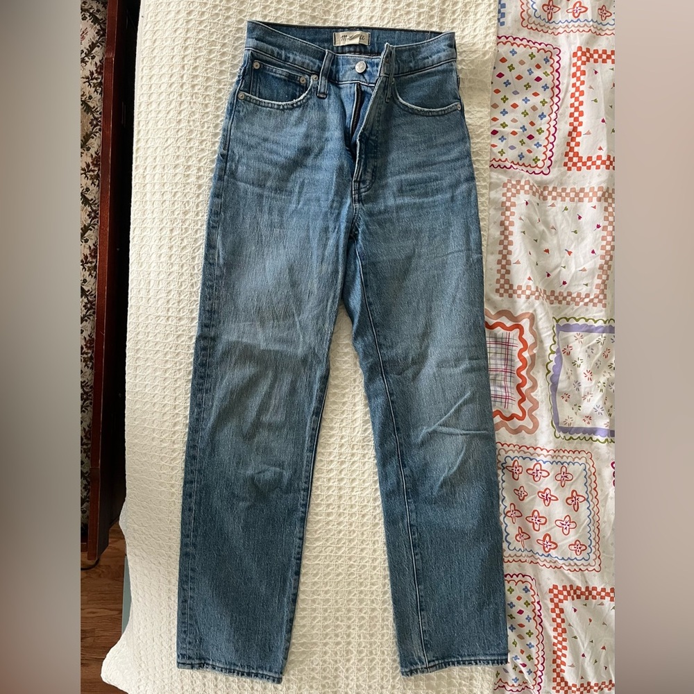 Madewell Perfect Vintage Straight Jean Size 24